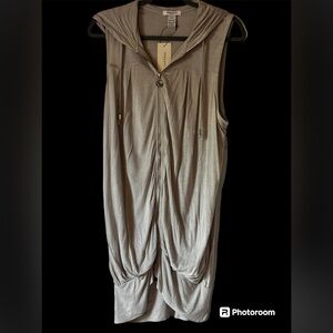 Vertigo Paris brand new with tags hoodie/vest/dress/oversize tunic size medium